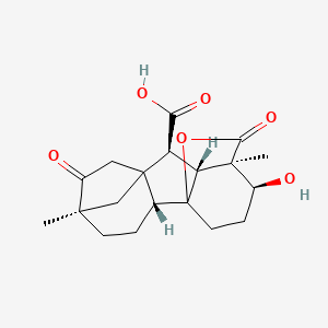 molecular formula C19H24O6 B1201046 Gibberellin C CAS No. 59598-41-3