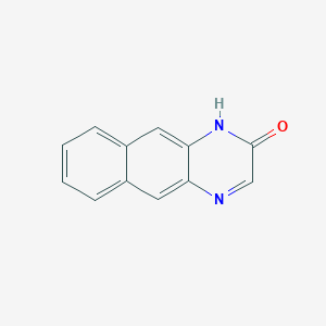 molecular formula C12H8N2O B12010494 Benzo[g]quinoxalin-2(1h)-one 