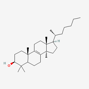 molecular formula C29H50O B1201050 27-Nor-24,25-dihydrolanosterol CAS No. 73196-96-0