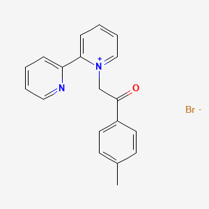 1-[2-(4-Methylphenyl)-2-oxoethyl]-2-(2-pyridinyl)pyridinium bromide