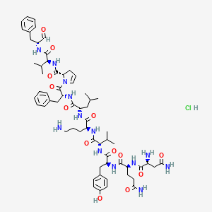 molecular formula C62H88ClN13O13 B1201073 6-Valine-tyrocidine A CAS No. 79774-98-4