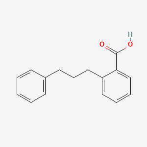 molecular formula C16H16O2 B12010902 2-(3-phenylpropyl)benzoic Acid CAS No. 13203-90-2