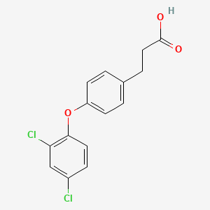 3-(4-(2,4-Dichlorophenoxy)phenyl)propanoic acid