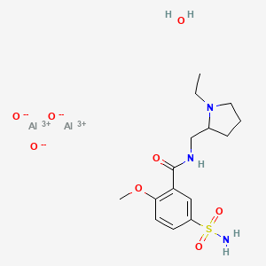 molecular formula C15H25Al2N3O8S B1201095 Dogmagel CAS No. 76403-98-0