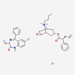 molecular formula C36H41BrClN3O6 B1201096 Tranquo-buscopan CAS No. 78940-00-8