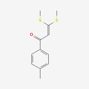 1-(4-Methylphenyl)-3,3-bis(methylsulfanyl)prop-2-en-1-one