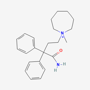 molecular formula C23H31N2O+ B1201117 N-甲基布地必 CAS No. 23724-95-0