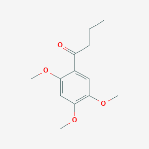 molecular formula C13H18O4 B12011201 1-(2,4,5-Trimethoxyphenyl)-1-butanone 