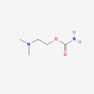 molecular formula C5H12N2O2 B1201124 2-(二甲氨基)乙基氨基甲酸酯 CAS No. 4220-32-0