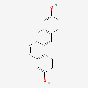 molecular formula C18H12O2 B1201125 3,9-Dihydroxybenzanthracene CAS No. 56614-97-2