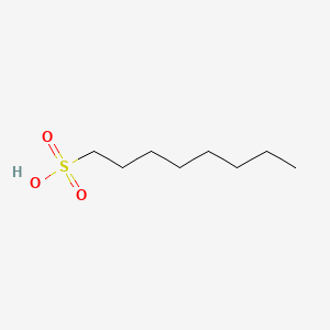 molecular formula C8H18O3S B1201126 1-辛烷磺酸 CAS No. 3944-72-7