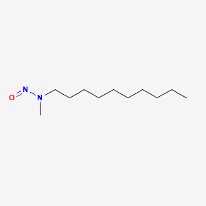 molecular formula C11H24N2O B1201128 Nitrosomethyl-n-decylamine CAS No. 75881-22-0
