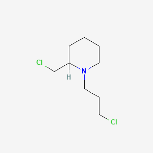 molecular formula C9H17Cl2N B1201130 1-(gamma-Chloropropyl)-2-chloromethylpiperidine CAS No. 81241-79-4