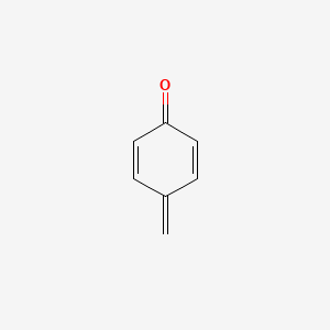 molecular formula C7H6O B1201138 4-Methylene-2,5-cyclohexadiene-1-one CAS No. 502-87-4