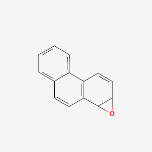 molecular formula C14H10O B1201143 1,2-环氧-1,2-二氢菲 CAS No. 39834-44-1