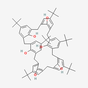 molecular formula C66H84O6 B1201145 4-tert-Butylcalix[6]arene CAS No. 78092-53-2