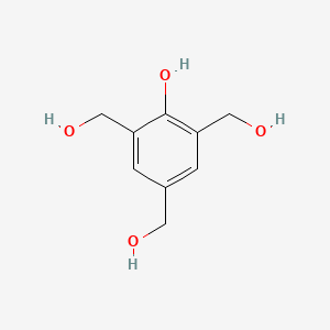 molecular formula C9H12O4 B1201158 2-Hydroxybenzene-1,3,5-trimethanol CAS No. 2937-61-3