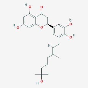 molecular formula C25H30O7 B1201166 Propolin B 