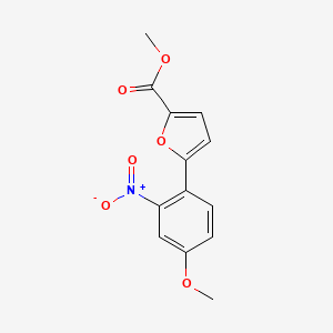 Methyl 5-(4-methoxy-2-nitrophenyl)furan-2-carboxylate