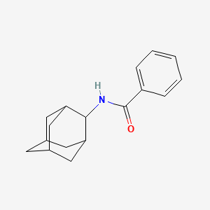 molecular formula C17H21NO B12011723 N-(2-adamantyl)benzamide 