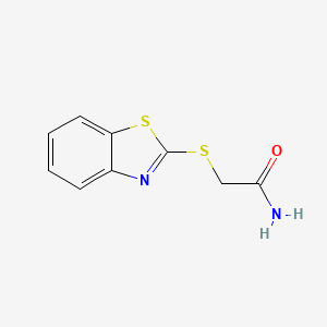 2-(1,3-Benzothiazol-2-ylsulfanyl)acetamide