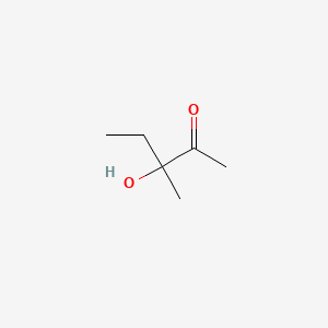 molecular formula C6H12O2 B12012208 3-Hydroxy-3-methylpentan-2-one CAS No. 560-24-7