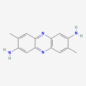 B1201231 2,7-Diamino-3,8-dimethylphenazine CAS No. 107564-21-6