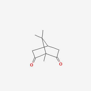 molecular formula C10H14O2 B1201272 Bornane-2,6-dione CAS No. 1935-17-7
