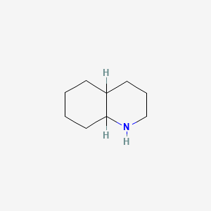 molecular formula C9H17N B1201275 Decahydroquinoline CAS No. 2051-28-7
