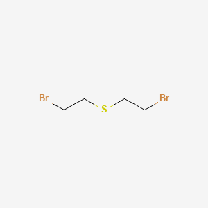molecular formula C4H8Br2S B1201276 Bis(2-bromoethyl)sulfide CAS No. 7617-64-3