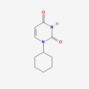 molecular formula C10H14N2O2 B1201277 1-Cyclohexyluracil CAS No. 712-43-6