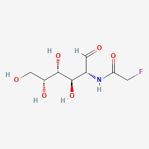 molecular formula C8H14FNO6 B1201304 N-Fluoroacetylgalactosamine CAS No. 68499-58-1