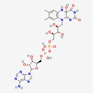 molecular formula C27H35N9O16P2 B1201307 4a-Hydroxy-fad CAS No. 96622-00-3