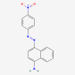 1-Naphthalenamine, 4-[(4-nitrophenyl)azo]-