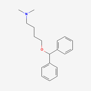 1-Butanamine, 4-(diphenylmethoxy)-N,N-dimethyl-