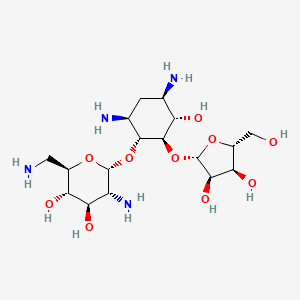 molecular formula C17H34N4O10 B1201364 Ribostamycin CAS No. 25546-65-0