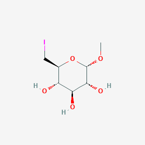 Methyl 6-deoxy-6-iodo-alpha-d-glucopyranoside