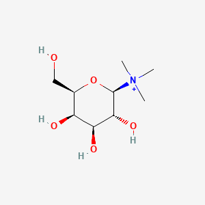 molecular formula C9H20NO5+ B1201382 Galactosyltrimethylammonium CAS No. 71033-46-0