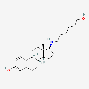 molecular formula C24H37NO2 B1201388 Hexolame CAS No. 110346-23-1