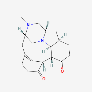 molecular formula C19H26N2O2 B1201393 Herqueline CAS No. 71812-08-3