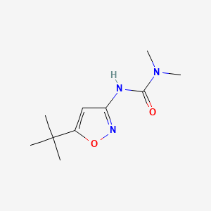 molecular formula C10H17N3O2 B1201401 异优隆 CAS No. 55861-78-4