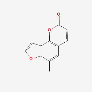 molecular formula C12H8O3 B1201413 6-Methylangelicin CAS No. 90370-14-2