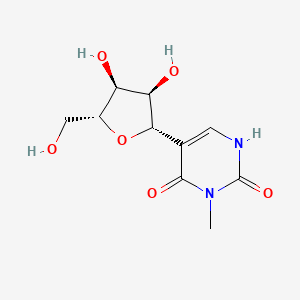 molecular formula C10H14N2O6 B1201438 3-甲基假尿苷 CAS No. 81691-06-7