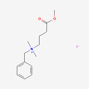 N-Benzyl-4-methoxy-N,N-dimethyl-4-oxo-1-butanaminium iodide