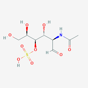 molecular formula C8H15NO9S B1201460 N-乙酰-D-半乳糖胺 4-硫酸盐 CAS No. 45233-43-0