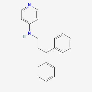 molecular formula C20H20N2 B1201462 米尔韦林 CAS No. 75437-14-8