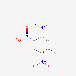 molecular formula C10H12FN3O4 B1201483 N,N-Diethyl-5-fluoro-2,4-dinitroaniline CAS No. 6917-48-2