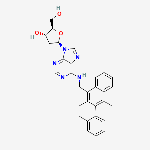 molecular formula C30H27N5O3 B1201496 Mbamda CAS No. 78493-10-4
