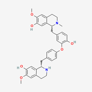 molecular formula C35H38N2O6 B1201544 2'-去北巴贝木宁 