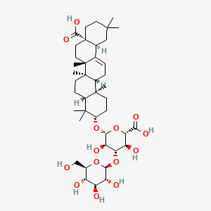 molecular formula C42H66O14 B1201545 Spinasaponin A CAS No. 25406-56-8
